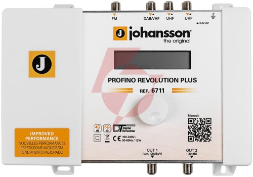 Johansson profino revolution 6711 plus - wielozakresowy wzmacniacz (amplifier)