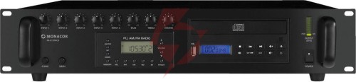 Wzmacniacz miksujący monacor pa-8120rcd pa mp3, fm