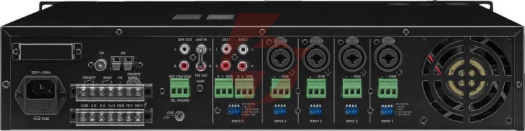 Wzmacniacz miksujący monacor pa-8120rcd pa mp3, fm