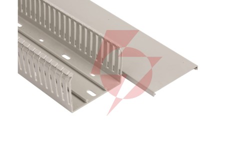 Korytko grzebieniowe 80x60x2000mm jasnoszare E64