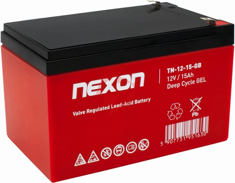 Akumulator nexon vrla gel 12v 15ah