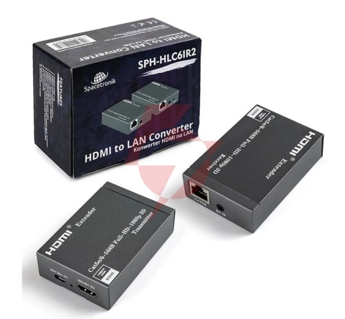 Konwerter hdmi na lan spacetronik sph-hlc6ir2