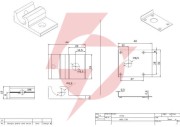Zacisk uziemiający zu-01al corab y_zu0001