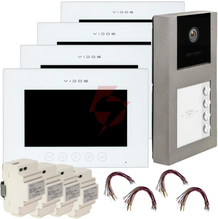 Wideodomofon vidos x 4xm11w-x/s11-4