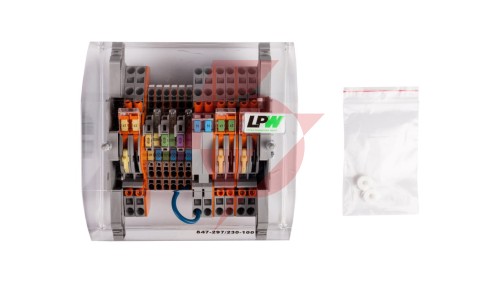 Listwa pomiarowa LPW 14-torowa 230V AC szeregowa 847-297/230-1001