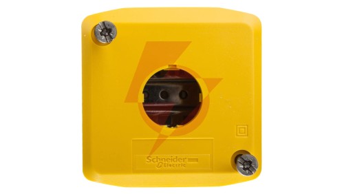 Obudowa kasety 1-otworowa 22mm żółta IP65 XALK01