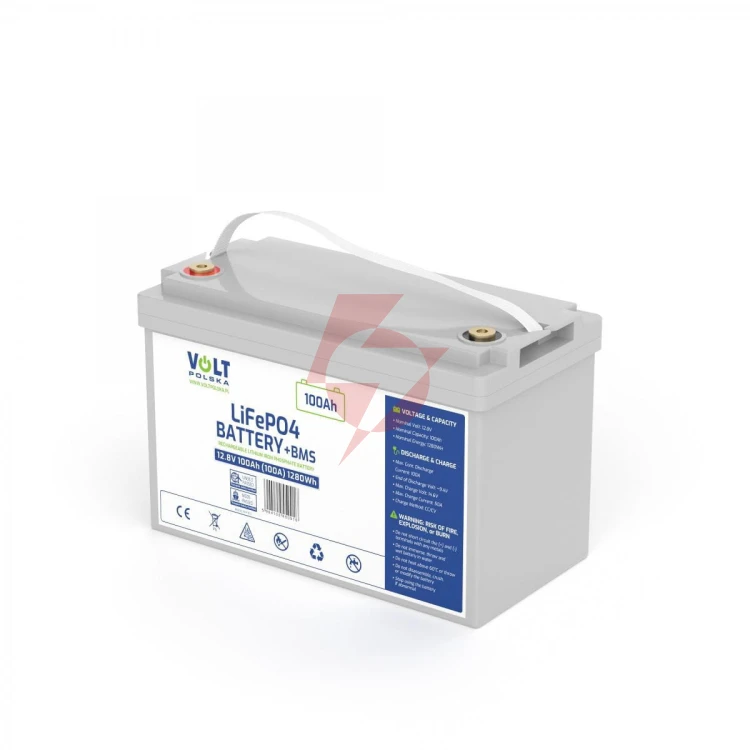 Akumulator volt polska litowo-żelazowo-fosforanowy lifepo4 12v 100ah 100a
