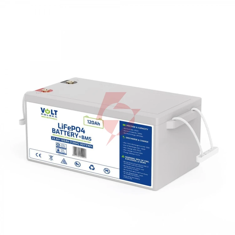 Akumulator volt polska litowo-żelazowo-fosforanowy lifepo4 25,6v 120ah 120a