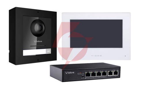 Wideodomofon ip vidos one m2010w/s2101