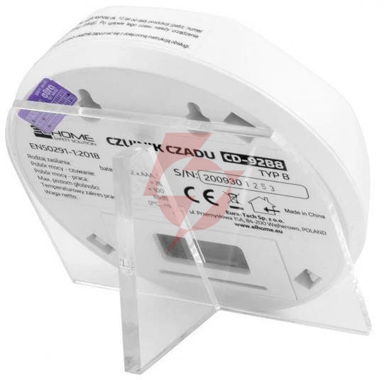 Czujnik czadu el home cd-92b8 wolnostojący, wyswietlacz lcd, 3 lata gwarancji