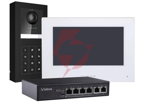 Wideodomofon ip vidos one x160/m2010w