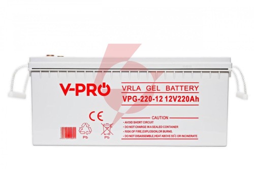 Akumulator volt polska gel vpro solar 12v 220ah