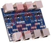 4-kanałowy moduł ogranicznika przepięć sieci lan gigabit ethernet ewimar ptf-64-ext/poe