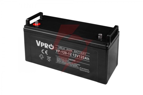 Akumulator volt polska agm vpro 12v 120ah vrla bezobsługowy