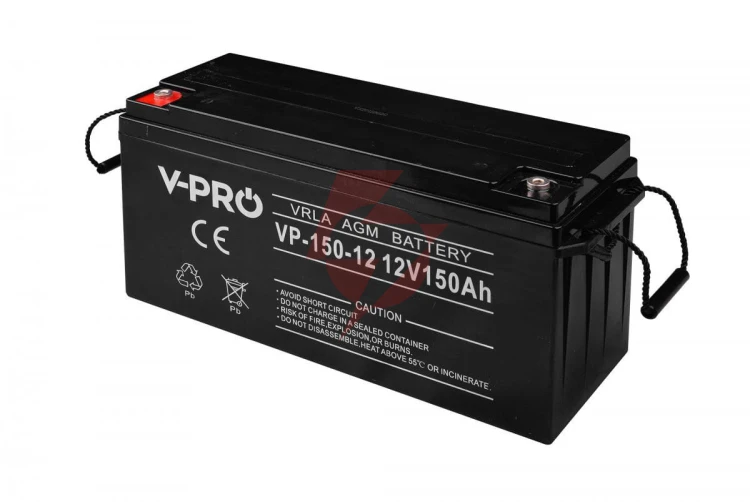 Akumulator volt polska agm vpro 12v 150ah vrla bezobsługowy