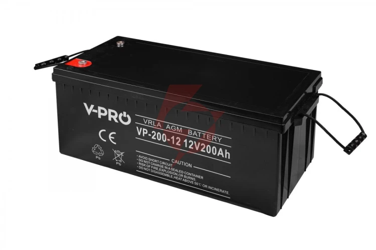 Akumulator volt polska agm vpro 12v 200ah vrla bezobsługowy
