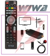 Tuner dvb-t/t2 wiwa h.265 mini