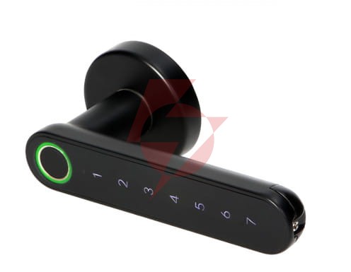 Klamka szyfrowa orno z klawiaturą dotykową i funkcją smart or-zs-853/b