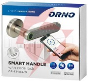 Klamka szyfrowa orno z klawiaturą dotykową i funkcją smart or-zs-853/n