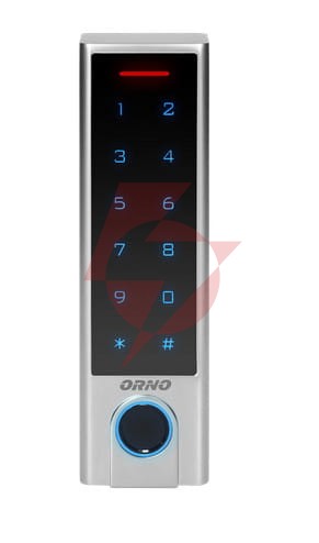 Zamek szyfrowy orno or-zs-826 z czytnikiem lini papilarnych i bluetooth tuya