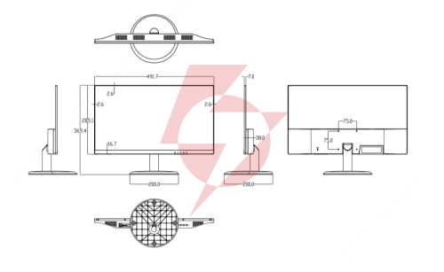Monitor dahua lm22-h200
