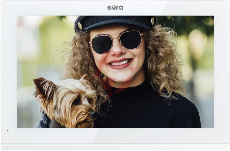 Wideodomofon eura vdp-98c5 biały, wi-fi, tuya