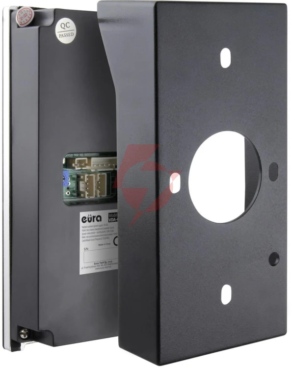 Wideodomofn eura vdp-80c5 2-rodzinny, biały