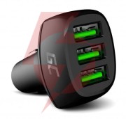 Ładowarka samochodowa green cell powerride 54w 3xusb 18w ultra charge cadgc01
