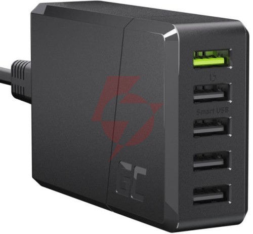 Ładowarka sieciowa green cell chargesource 5 5xusb 52w ultra charge chargc05