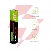 Akumulatorki green cell 4x aaa hr03 950mah gr03