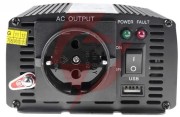 Przetwornica napięcia inwerter green cell 12v / 230v 300w/600w modyfikowana sinusoida inv01de