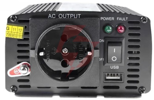 Przetwornica napięcia inwerter green cell 12v / 230v 300w/600w modyfikowana sinusoida inv01de
