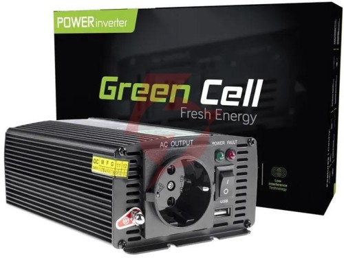 Przetwornica napięcia green cell 24v / 230v 300w/600w modyfikowana sinusoida