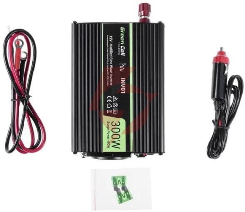 Przetwornica napięcia green cell 24v / 230v 300w/600w modyfikowana sinusoida