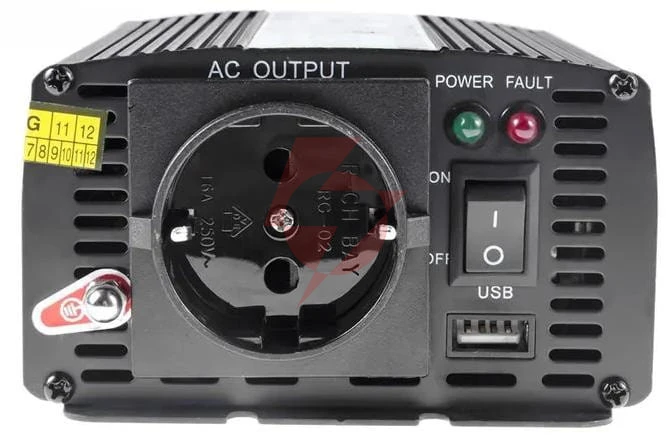 Przetwornica napięcia green cell 24v / 230v 300w/600w modyfikowana sinusoida