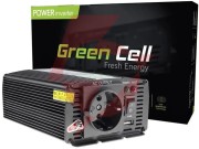 Przetwornica napięcia green cell 12v / 230v 500w/1000w modyfikowana sinusoida