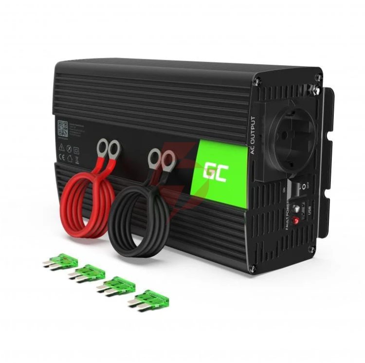 Przetwornica napięcia inwerter green cell 12v / 230v 3000w/6000w modyfikowana sinusoida inv12