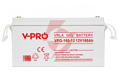 Akumulator volt polska gel vpro solar 12v 160ah