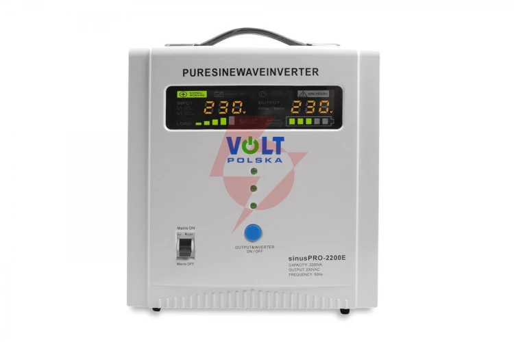 Przetwornica volt polska sinuspro 2200e 2200va 12v 1600/2200w