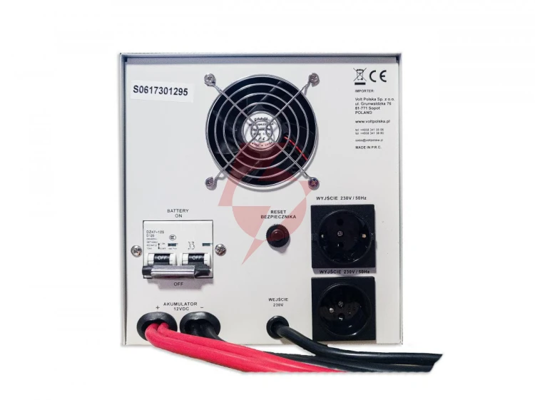 Przetwornica volt polska sinuspro 2200e 2200va 12v 1600/2200w