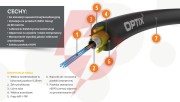 Kabel światłowodowy aramid z-xotktcdd 12j - 500m