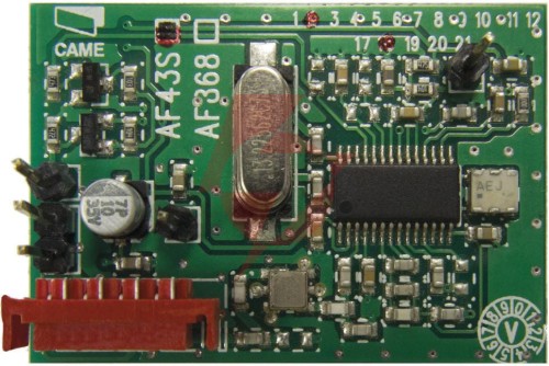 Came af43s - karta częstotliwości 433.92 mhz (top, atomo)