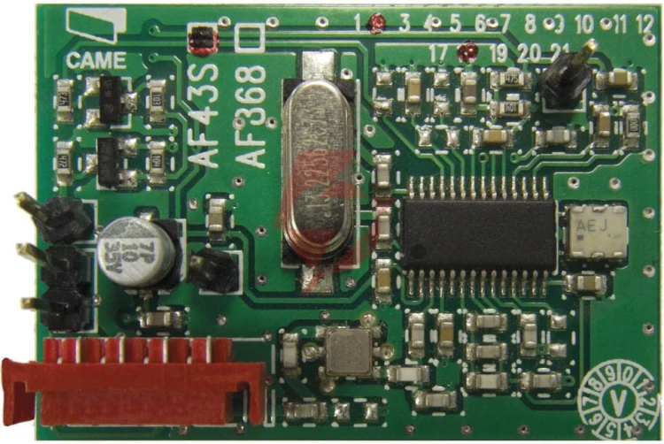 Came af43s - karta częstotliwości 433.92 mhz (top, atomo)