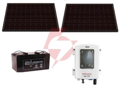Zasilanie solarne camsat icam-solar365 p25w 12v