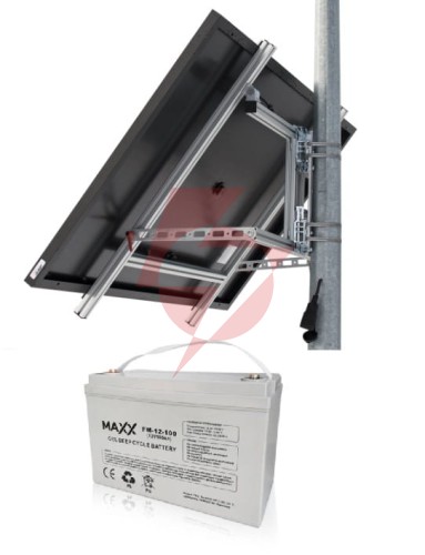 Zasilanie solarne camsat icam-solar365 mobile m15w100az