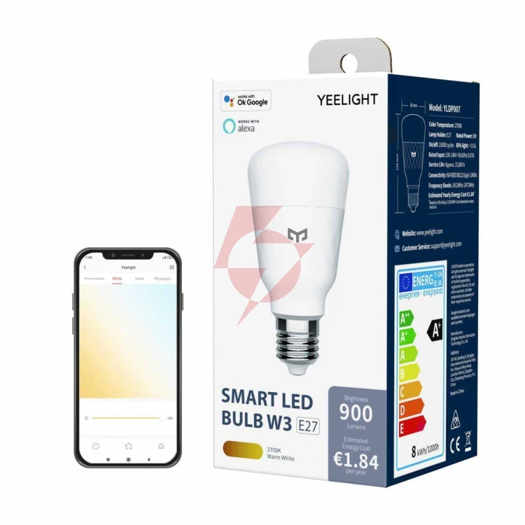 Żarówka smart yeelight w3 e27 (ściemnialna)