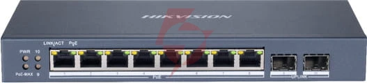 Switch poe hikvision ds-3e1510p-si linkvu