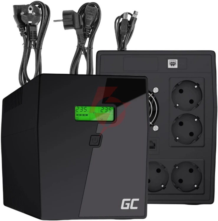 Ups zasilacz awaryjny green cell micropower 2000va 1200w ups05