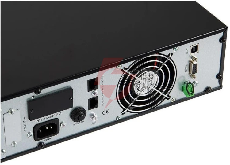 Ups zasilacz awaryjny green cell 2000va 1800w rack rtii z wyświetlaczem lcd ups14