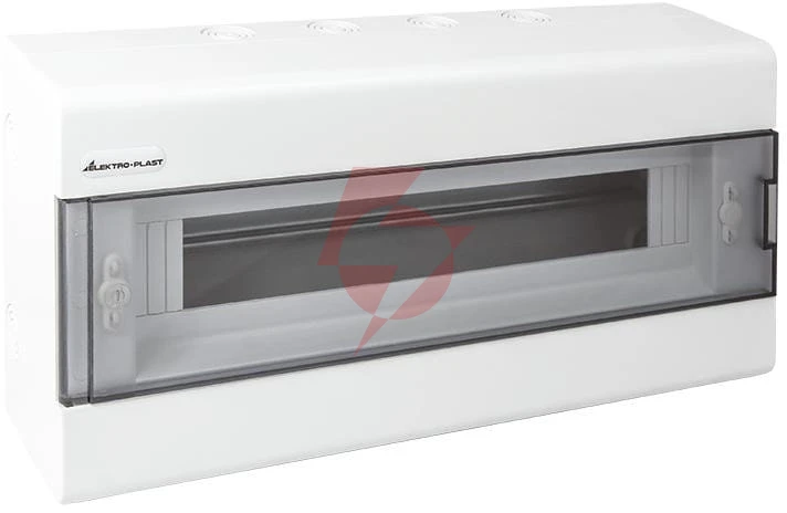 Rozdzielnica modułowa 1x18 natynkowa (n+pe) ip40 srn-18 elektro-plast opatówek